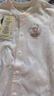拉比嬰兒連體衣新生兒長(zhǎng)袖哈衣爬服四季通用男女寶寶衣服5A抑菌 粉紅色 73cm 曬單實(shí)拍圖