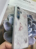 靜微三星S23手機殼SM-S9110新款液態(tài)玻璃Galaxy鏡頭全包保護套Samsung防摔硅膠軟外殼ins可愛高級女款 遠峰藍【蝴蝶藍】清爽玻璃殼 三星S23 曬單實拍圖