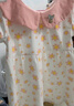 G.DUCKKIDS小黃鴨童裝女童連衣裙夏季洋氣兒童短袖小裙子女寶寶夏天碎花裙 粉紅色 90 (建議80cm 2-3歲左右)cm 曬單實(shí)拍圖