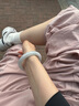 商朝糯冰種飄花翡翠手鐲女玉鐲子緬甸緬甸老坑玉手鐲 大圈口可選 曬單實(shí)拍圖