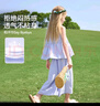 ASK JUNIOR【兒童套裝】25夏季青少年無袖背心上衣直筒闊腿褲女大童兩件 曬單實拍圖