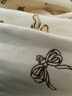 瑁恩·瑁愛（Mn·Mo）女童秋冬睡衣套裝純棉家居服法蘭絨兒童長袖開衫空調(diào)服 【棉毛加厚】森系甜寶(象牙白) 180 建議身高約170-180厘米 曬單實拍圖