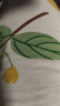 棉十三帶胸墊睡衣女夏薄【免穿文胸純棉】全棉家居服7分褲套裝可外穿tt 曬單實(shí)拍圖