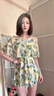 佑游泳衣女ins風純欲連衣裙性感顯瘦溫泉保守泳裝四件套12225綠色XL 曬單實拍圖