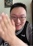 威克多（VICTOR）羽毛球鞋 透氣雙旋鈕設計緩震U2.5標準楦進(jìn)階級全面類(lèi)羽球鞋 A810 LJ（米白/中紫色） 42 (270mm) 曬單實(shí)拍圖