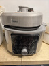 美的（Midea）小飛俠沸騰濃香雙模式電壓力鍋0氟0涂層雙膽高壓鍋5L智能預約家用煲湯4-6人煮飯煲E5825N輕音泄壓 曬單實(shí)拍圖