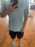 安踏（ANTA）短袖男t恤男士 冰絲速干2025春冬季透氣跑步健身訓練上衣運動(dòng)服裝 霧灰綠 XL 曬單實(shí)拍圖