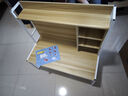 順冠床上電腦桌大學(xué)生宿舍神器上下鋪寢室臺(tái)上懶人學(xué)習(xí)書桌床頭小桌子 帶書架+后背板-楓櫻木色 曬單實(shí)拍圖