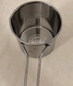 拜杰油炸鍋不銹鋼天婦羅炸雞炸鍋電磁爐燃?xì)馔ㄓ?200ML 曬單實(shí)拍圖