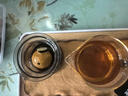 美斯尼 玻璃茶杯茶水分離杯墨色創(chuàng)意泡茶杯帶過濾水杯子花茶杯功夫茶具 墨客杯 320mL 曬單實(shí)拍圖