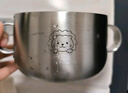 onlycook316L不銹鋼雙耳輔食碗 食品級寶寶吸盤碗 嬰幼兒童餐具-獅子350ml 曬單實拍圖