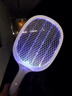 木允瑤強力電蚊拍充電式家用力鋰電池滅蚊燈二合一驅(qū)蚊神器打蒼蠅拍 普通款【鋰電池+USB充電】 曬單實拍圖
