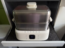 藍(lán)寶（BLAUPUNKT）【國(guó)家補(bǔ)貼】全鋼電蒸鍋 蒸燉煮一體家用多功能火鍋304不銹鋼速蒸智能預(yù)約自動(dòng)斷電18L大容量ZG12 曬單實(shí)拍圖