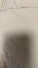初棉立領(lǐng)重磅寬松面包服女90白鵝絨冬季可拆卸領(lǐng)羽絨服短款外套 霧綠色 M 曬單實(shí)拍圖