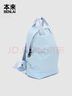 本來(lái)（benlai）尼龍輕戶(hù)外雙肩包夏季款徒步運動(dòng)休閑小背包BSBB40021 淡藍 曬單實(shí)拍圖