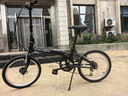 大行（DAHON）經(jīng)典D6折疊自行車(chē)20y英寸6速成人休閑單車(chē) KBC061 麗面黑 曬單實(shí)拍圖