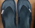 卡駱馳（CROCS）貝雅卡駱班人字拖鞋|205393 深藍/辣椒紅-4CC 41/42(260mm)  曬單實(shí)拍圖