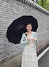 雷柏利全自動(dòng)女遮陽(yáng)太陽(yáng)防曬晴雨兩用加大加固加厚結(jié)實(shí)抗風(fēng)折疊雙人雨傘 12k【36根龍骨+原生合金】豆沙綠 曬單實(shí)拍圖