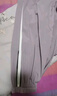 巴拉巴拉童裝男童休閑褲兒童褲子夏裝中大童女童運動(dòng)長(cháng)褲撞色涼感防蚊褲 紫色70180 130 cm 曬單實(shí)拍圖