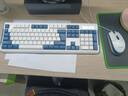 宏碁（acer）鍵盤靜音有線機(jī)械手感鍵盤鼠標(biāo)套裝USB臺式筆記本電腦鍵盤游戲?qū)W習(xí)辦公薄膜鍵鼠套裝 深海藍(lán)+鼠標(biāo) 曬單實拍圖
