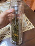 憶壺茶（YIHUTEA）雙層水杯男女士玻璃茶杯個人專用泡茶杯子車載辦公便攜水杯 300ML雙層玻璃杯 曬單實拍圖