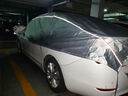 纖驪（xianli）2023款豐田卡羅拉 精英版專(zhuān)用車(chē)頂半罩車(chē)衣防曬防雨防冰雹半身罩 半身罩【銀色】超強防曬 卡羅拉 專(zhuān)用 曬單實(shí)拍圖