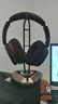 狼蛛（AULA）G7/G7pro四模游戲耳機頭戴式電腦麥克風(fēng)耳麥藍牙/2.4G無(wú)線(xiàn)/有線(xiàn)電競芯片聲卡7.1聲道吃雞瓦三角洲 【G7pro】幻影黑+RGB耳機支架 曬單實(shí)拍圖