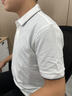 續(xù)印冰絲棉polo衫定制夏季團(tuán)體工裝高端企業(yè)管理層工作服短袖文化衫男 【涼爽冰絲棉】白色 L 曬單實拍圖