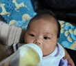 諾愛因嬰兒玻璃奶瓶新生兒0-6個月防脹氣防嗆寬口徑仿母乳160ml/240ml 【3-6個月】 240ml 配M碼奶嘴 曬單實拍圖