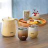 膳魔師（THERMOS）日本原裝進(jìn)口膳魔師保溫壺燜泡帶茶漏家用不銹鋼大容量TTE450/700 淺灰色茶壺700ml（贈送壺墊） 曬單實拍圖