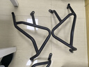 山竹（shanzhu）適用本田NX400護(hù)杠防摔杠上下全包圍不銹鋼保險杠改裝后貨架尾架 上杠+下杠（碳鋼） 曬單實拍圖