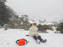Naturehike挪客雪豹戶外全地形徒步雪套沙漠護腳套防水防雪登山男女防沙鞋套 黑色/L【鞋碼44-46】 曬單實拍圖