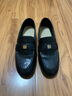 卓詩(shī)尼2024年秋季新款平底一腳蹬單鞋女金屬圓頭百搭女士樂(lè )福鞋子 黑色 36 曬單實(shí)拍圖