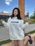 WASSUP官方店潮牌多色基礎(chǔ)款字母衛(wèi)衣男連帽春秋新款重磅國潮套頭上衣服 白色（重磅基礎(chǔ)款） 3XL 曬單實拍圖