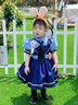 G.DUCKKIDS朱迪兔子警官洛麗塔公主裙兒童衣服夏裝小女孩生日裙子兒童cos服 連衣裙加領(lǐng)帶套裝aieksmq 150 （建議身高140cm 12-13歲） 曬單實拍圖