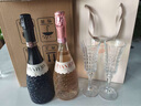 ALBEISA意大利莫斯卡托起泡酒甜白桃紅小白花紅葡萄酒氣泡酒禮盒送杯 【雙支自飲裝】甜白*1甜紅*1 曬單實(shí)拍圖