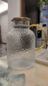 憶壺茶涼水壺冷水壺耐高溫玻璃泡冰水壺大容量家用果汁杯花果茶壺儲水瓶 曬單實拍圖