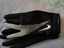 耐克保暖足球手套(1副)春季實(shí)用加絨NIKE THERMA-FIT HF0546 011黑/黑/白 M 曬單實(shí)拍圖