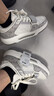 MLB鞋子男女運(yùn)動(dòng)鞋虞書欣同款老花復(fù)古板鞋低幫學(xué)長(zhǎng)鞋百搭休閑小白鞋 紐約洋基隊(duì)/灰色 40.5 曬單實(shí)拍圖