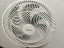 美的（Midea）【颶風(fēng)節(jié)能】七葉柔風(fēng)立式電風(fēng)扇/家用輕音落地扇/臺(tái)式小型風(fēng)扇/大風(fēng)力遙控定時(shí)搖頭風(fēng)扇 SAH35BSJ 曬單實(shí)拍圖