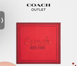 蔻馳（COACH）奧萊女士COACH蛇型文字印花NEW YEAR絲巾圍巾 紅色 曬單實拍圖