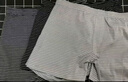 荷拉德古娜【3條裝】寬松男士內(nèi)褲男平角褲棉質(zhì)阿羅褲男生男式褲衩大褲頭 黑色+深灰+淺灰 XL（推薦體重120-140斤） 曬單實(shí)拍圖