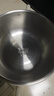 沃德百惠（WORTHBUY）兒童輔食碗餐具套裝寶寶學吃飯幼兒園帶手柄防摔防燙牛奶杯碗勺叉 范范兔雙耳碗+316直柄叉+勺 3件套 曬單實拍圖