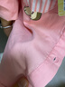 G.DUCKKIDS小黃鴨女童襯衫春夏洋氣純棉長(cháng)袖2025新款時(shí)髦公主風(fēng)女寶寶 粉紅色 純棉襯衫 130 建議高125左右重51斤左右 曬單實(shí)拍圖