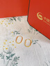 中國黃金（CHINA GOLD）黃金耳環(huán)女士足金橢圓形耳環(huán)純金耳飾生日七夕情人節(jié)禮物送女友 【賀卡定制/聯(lián)系客服】 曬單實拍圖