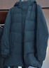 美津濃（MIZUNO）ESSENTIAL系列 男女中長款90白鴨絨羽絨服保暖御寒外套 09/黑色 XL (180) 曬單實(shí)拍圖