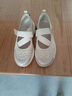 斯凱奇（Skechers）女士魔術(shù)貼瑪麗珍老爹鞋177604 自然色/NAT 38 曬單實(shí)拍圖