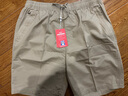 皮爾卡丹（pierre cardin）高端純棉男士短褲夏季新款沙灘運動(dòng)中褲寬松純棉休閑五分褲子男士 卡其色 （免費試穿） 3XL (建議體重170-190斤) 曬單實(shí)拍圖