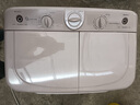 YANGZI揚(yáng)子集團(tuán)洗衣機(jī)半自動(dòng)老式家用雙桶大容量雙缸洗衣機(jī)藍(lán)光 洗脫雙筒小型波輪 9公斤強(qiáng)勁電機(jī)-小型款 曬單實(shí)拍圖
