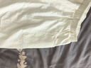 唐獅（TonLion）2025夏女寬松休閑凈色云朵九分褲 曬單實(shí)拍圖